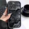 Funda Negra para Teléfono Móvil Phnom Penh Escalera de Mármol Ranura Nueva Adecuada para Iphone/15/16/17Promax