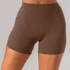 Los nuevos shorts de yoga de tres puntos para levantar glúteos de Chen Shijie son de cintura alta, controlan el abdomen, son transpirables, shorts deportivos, pantalones de yoga finos de verano