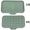 Directo de fábrica nueva caja de jabón de silicona sin perforaciones base de drenaje estante de baño creativo japonés