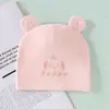 Gorro para Recién Nacido 0-3 Meses Gorro de Bebé Gorro para Bebé de Terciopelo Suave Gorro con Protección para la Fontanela del Recién Nacido Gorro de Bebé