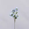 Flores de Loto Artificiales de Cuatro Cabezas para Decoración de Bodas, Arreglo de Arco de Flores de Seda, Materiales de Flores Falsas, Envío Transfronterizo Disponible
