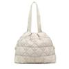 Bolso de nube transfronterizo rombo de burbuja plumón compras gran capacidad bandolera de viajero bolso de mujer bolso tote axila bolso de viajero