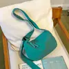 Shuai Mijia 2026 Verano Nuevo Bolso de Hombro Color Sólido Moda Estudiante Mujeres Bolso Dumpling Gran Capacidad Bolso Cruzado Trendy
