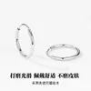 Chen Seventeen Aretes de Aro Articulados Móviles de Plata de Ley 925 Lujo Simple Accesible Pendientes Retro Coreanos de Gama Alta Dropshipping
