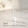 Botellas de muestra cosmética de un solo uso, botellas dispensadoras desechables, paquetes de prueba de sérum, botellas de vidrio vacías, mini botellas portátiles para viaje