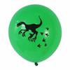 Amazon Transfronterizo Set Temático de Globos de Látex de Dinosaurio de 12 pulgadas Verde Selva Fiesta de Cumpleaños Globos Decorativos