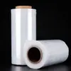 Película estirable de PE personalizada, película estirable transparente, rollo grande de film cling industrial, película para envolver mudanzas al por mayor, película de embalaje