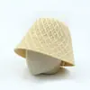Chapéu de Sol Feminino de Verão, Chapéu de Praia Versátil, Chapéu de Sol Trançado, Proteção Solar, Design Vazado, Chapéu de Pescador Emagrecedor de Rosto