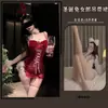 Nuevo Lencería Sexy de Manyu Uniforme de Navidad Sexy Chica Conejito Atada con Almohadillas para el Pecho Puro Deseo Traje de Año Nuevo 9566