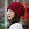 Bufanda Caliente Venta Directa de Fábrica Estilo Coreano Color Sólido para Mujer Otoño e Invierno 2025 Nueva Bufanda de Lana Tejida