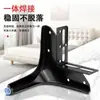 Soporte de ángulo para correa de pie patas de metal engrosadas para sofá patas para mueble de TV patas de soporte patas para mesita de noche patas para mesa de café soporte