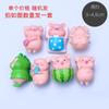 Adesivos de geladeira panda fofo boneca adesivos magnéticos personalizados criativos 3D animação de desenho animado periférico magnetita magnética