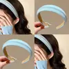 Faixa de Cabelo Azul para Mulheres 2026 Novo Estilo Faixa de Cabeça de Uso Diário de Alta Qualidade Grampo de Cabelo Macio Fashionável Estiloso Acessório de Cabelo para Adultos