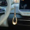 Moda Europeia e Americana Transfronteiriça Minimalista Tendência Pingente de Carro Decoração de Interior Liga Cruz Cereja Ornamento Pendurado para Carro
