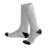Calcetines calefactables eléctricos transfronterizos para hombres y mujeres calentadores de pies calcetines calefactables USB temperatura regulable calcetines calefactables eléctricos calcetines calefactables de punto caliente