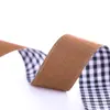 Cinta de Cuadros Grandes Bicolor Coreana para Adornos de Cabello DIY, Lazos, Accesorios de Ropa, Sombrero de Paja, Zapatos, Flores, Cinta para Embalaje