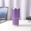 Vaso térmico de vacío de acero inoxidable 304 transfronterizo para hielo, para niñas, para exteriores, para coche, portátil, para coche, de gran capacidad, 30 oz