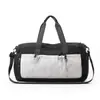 Bolso de hombro para viaje al por mayor transfronterizo, bolsa para viajes de corta distancia, bolsa de gimnasio, bolsa deportiva para ocio al aire libre con separación de ropa seca y húmeda