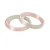 Pulseira de Luar Branco de Alta Qualidade para Mulheres, Pulseira de Pedra Olho de Gato, Pulseira Macaron, Presente para Namorada ou Melhor Amiga, Pulseira Olho de Gato