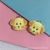 Nuevo Colgante Perforado de Estrella de Cinco Puntas Dudu Accesorios de Resina Pegamento de Crema DIY Pulsera Llavero con Cuentas Accesorios