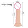 Pene artificial de TPE de color Jiuxi aparato femenino comercio exterior Amazon juguetes sexuales para adultos Daewoo artículos de primera necesidad