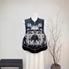 Chaleco con Borla de Bordado Pesado Estilo Chino Nuevo Zhi Li 2026 Primavera Nuevo Chaleco de Cuello Alto para Mujer