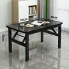 Mesa plegable, mesa baja para uso doméstico, mesa de comedor, mesa de escritorio, mesa de comedor rectangular, mesa de puesto, mesa simple para viviendas de alquiler