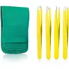 Pinzas Personalizadas Nuevas Pinzas para Cejas Set de Viaje Pinzas Depiladoras Rizador de Pestañas Pinzas para Pestañas Postizas Fábrica Stock Disponible