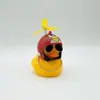 Pato Rompevientos para Coche Adornos Creativos para Coche Decoraciones para Coche Eléctrico Patito Amarillo Patito Social para Bicicleta Muñeco de Vinilo