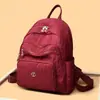 Moda Transfronteriza 2026 Nuevo Tejido de Nailon para Mujer Mochila Versátil de Gran Capacidad Mochila de Viaje Escolar Ligera y Moderna