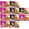 Pacote com 10 Macarrões Premium com Molho de Gergelim Óleo Vermelho, Sopa Picante e Azeda, Ramen de Carne, Macarrão Seco, Macarrão Instantâneo para Pessoas Preguiçosas em Repartições