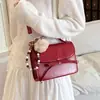 Bolsa de Design Nicho Estilo Coreano para Mulheres 2026 Nova Moda Versátil Casual Pequena Quadrada Bolsa de Mão de Alta Qualidade Bolsa Transversal