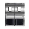 Puertas Anticolisión de Acero Inoxidable para Talleres de Alimentos, Cocinas Centrales, Almacenes Frigoríficos de Supermercados, Puertas Batientes de Rebote Bidireccional Fábrica
