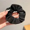Scrunchie de Alto Padrão Estilo Coreano com Estampa de Leopardo para Mulheres 2026 Novo Elástico para Coque Acessório Elegante para Rabo de Cavalo