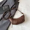 Comércio Exterior Transfronteiriço Moda de Luxo Bolsa Pequena Verão Novo Bolsa Transversal Croissant Bolsa de Ombro Simples Versátil para Mulheres