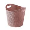 Cesta de Roupa Suja Atacado de Fábrica, Cesta Grande de Armazenamento Trançada em Rattan para Uso Doméstico, Cesta Portátil de Armazenamento de Brinquedos
