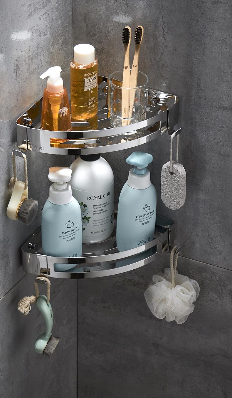 不锈钢浴室角架