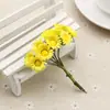 Flores Artificiales de Comercio Exterior, Margaritas Pequeñas, Girasoles, Crisantemos Pequeños de Tela, Accesorios DIY, Flores Decorativas de Seda al por Mayor