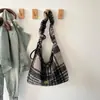 Bolso Nuevo Estilo Invierno con Cordón, Se Puede Llevar al Hombro o Cruzado, Gran Capacidad, Bolso Estilo Ins Coreano para Mujer