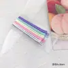 Pinza para el Cabello de Color Caramelo Color de Niña Pinza Lateral Fija Flequillo Pinza para el Cabello Clip Simple Coreano Joyería para la Cabeza
