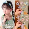 Diadema Infantil Pasador Mariposa Perla Imitación Niña Pequeña Princesa Súper Hada Diadema de Moño Accesorios para el Cabello de Niñas