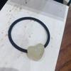 Cuerda para el Pelo Coreana Acrílico Color Caramelo Amor Cuerda para el Pelo Accesorios para el Pelo Tocado Anillo para el Pelo Lindo para Niños Goma Elástica