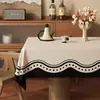 Toalha de Mesa Estilo Medieval 2025 Nova Impermeável e à Prova de Óleo Retro Luxo Acessível Capa de Mesa de Centro para Casa de Alta Qualidade