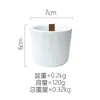 Taza de Cemento Minimalista Nórdica Vela de Aromaterapia para el Hogar Vela DIY Adorno de Fragancia para el Hogar Procesamiento OEM de Cera de Soja