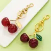 Llavero Popular de Cereza Transfronterizo Colgante de Cereza Multicolor Colgante de Moda para Bolso Venta Directa de Fábrica Suministro de Primera Mano