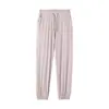 Pantalones Transpirables de Refrigeración con Protección Solar, Cómodos y Amigables con la Piel, Pantalones de Pierna Recta Sueltos de Color Sólido, Pantalones de Pierna Ancha de Cintura Alta Casuales para Exteriores de Verano