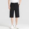 Shorts Masculino Verão Novo Calça Casual de Seda Gelada Masculina Marca Tendência Calça Masculina Leve Calça Capri de Negócios Calça de Secagem Rápida para Homem