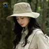 Sombrero, Nuevo Estilo de Verano Sombrero de Sol, Sombrero Transpirable para Exteriores con Protección Solar, Sombrero de Pescador Anti-UV, Sombrero de Sol para Montañismo y Pesca