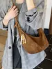 2025 Nuevo Bolso Tote Estilo Occidental Estampado de Leopardo Gran Capacidad Moda Trendy de Aspecto Caro Bolso de Hombro Axila para Viajes
