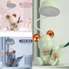 Nueva lámpara de mesa pequeña de escritorio con diseño de astronauta de dibujos animados, recargable por USB, lámpara de mesa con protección ocular para aprendizaje, lámpara LED para decoración de dormitorio, luz de noche